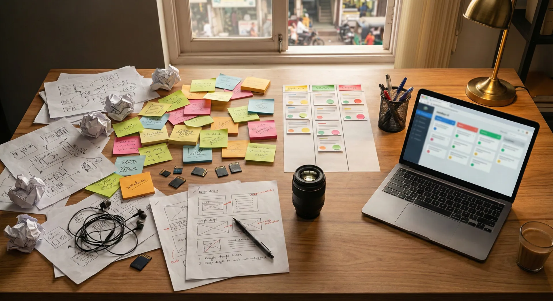 A simple workspace for organizing content, drafts, and client work.